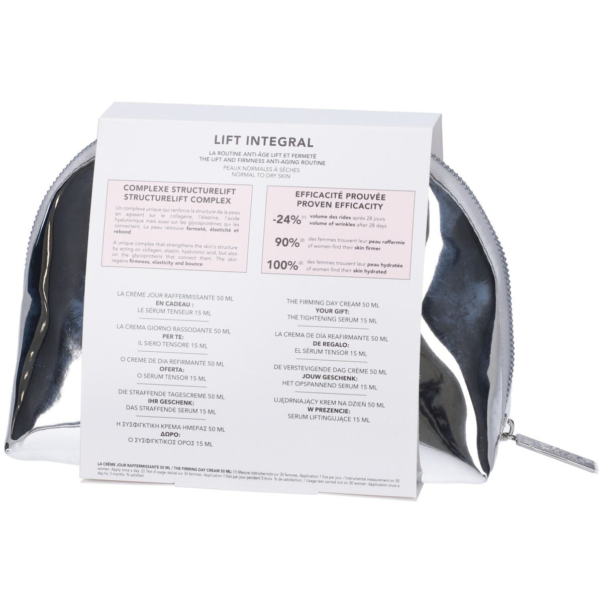 Lierac Lift Integral cofanetto Crema Giorno Rassodante retro confezione
