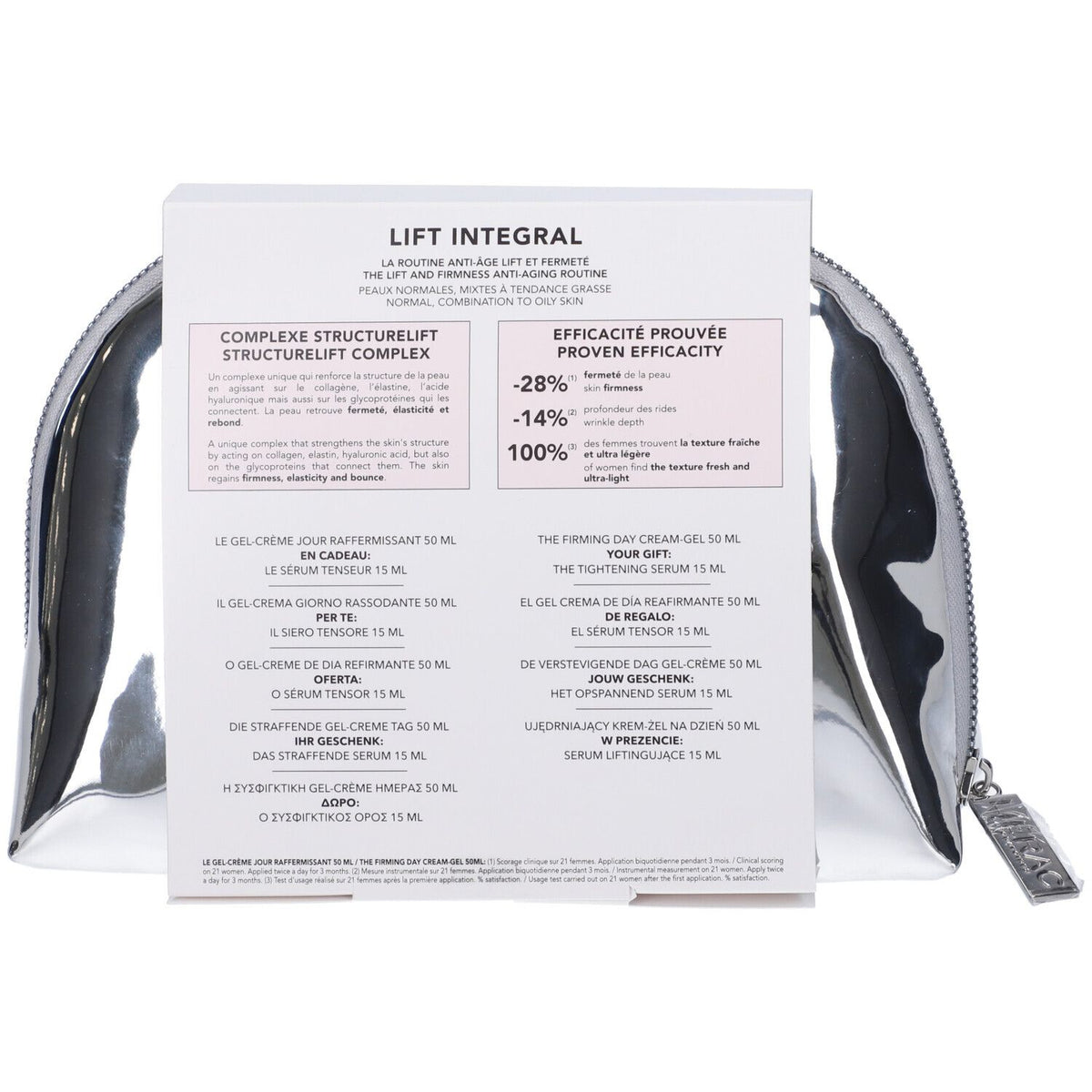 Lierac Lift Integral cofanetto Gel-Crema Rassodante retro confezione