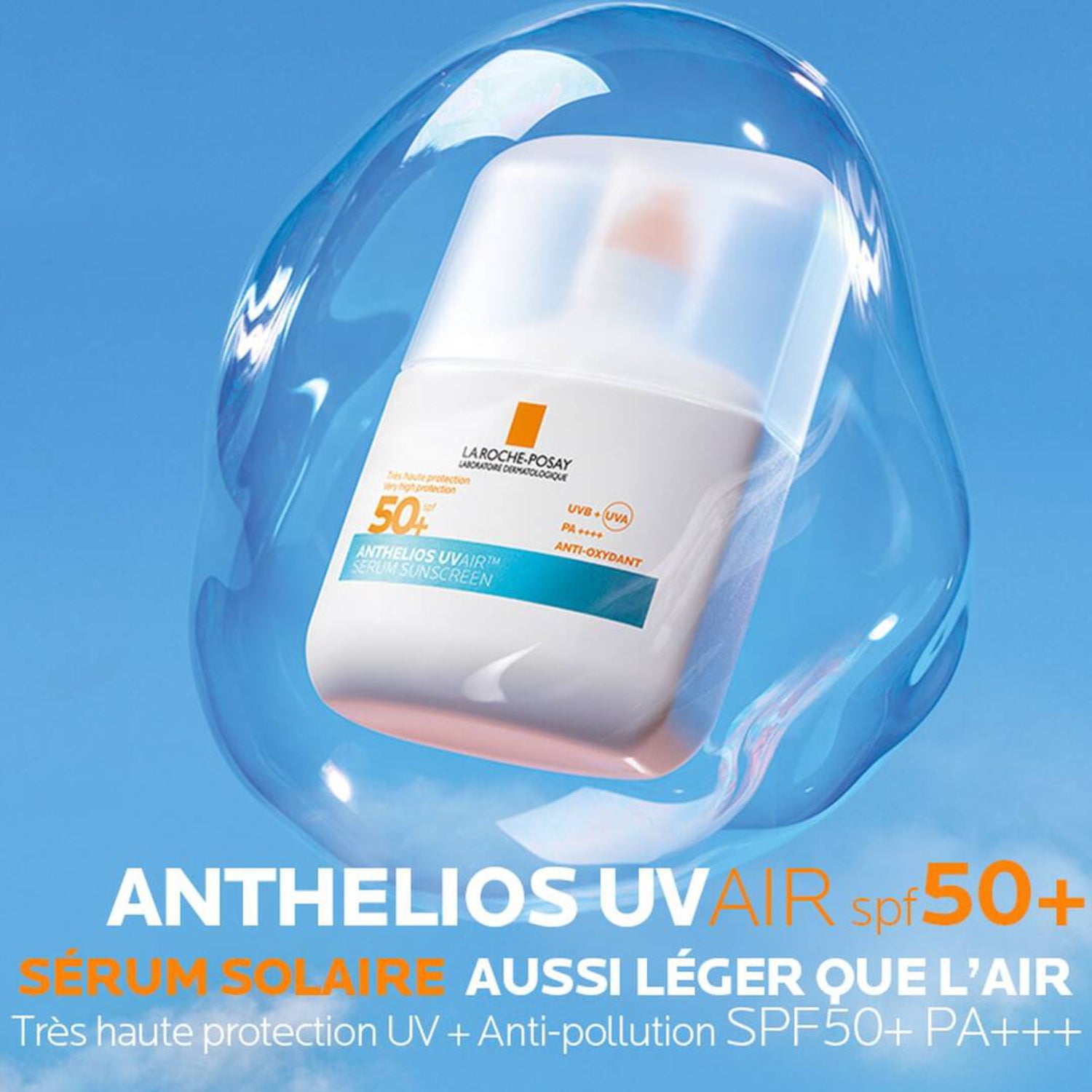 La Roche Posay Anthelios UVAir Siero Solare SPF50+ | Protezione Solare Ultra Leggera | 50ml 3
