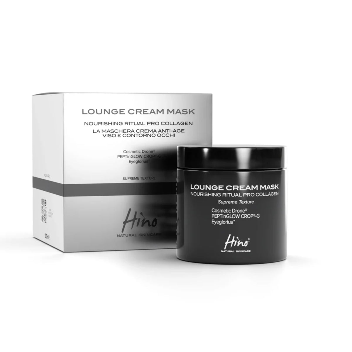 Hino Lounge Cream Mask trattamento viso e occhi anti-fatigue