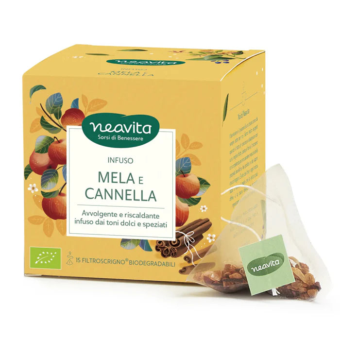 Neavita Tisana Infuso Mela E Cannella Bio 15 Filtroscrigno