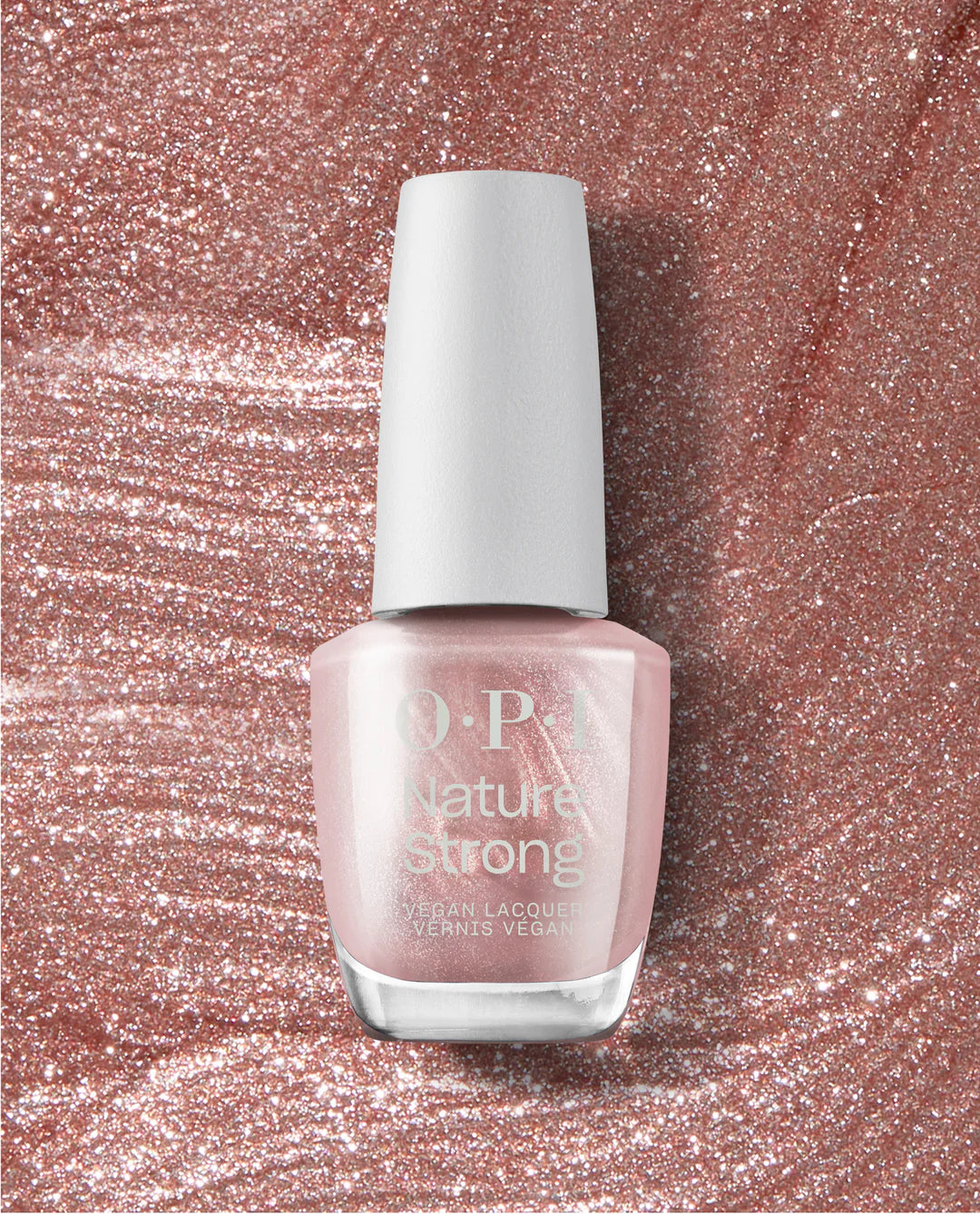 Opi Nature Strong 015 | Smalto Unghie Intentions Are Rose Gold | 15ml 3