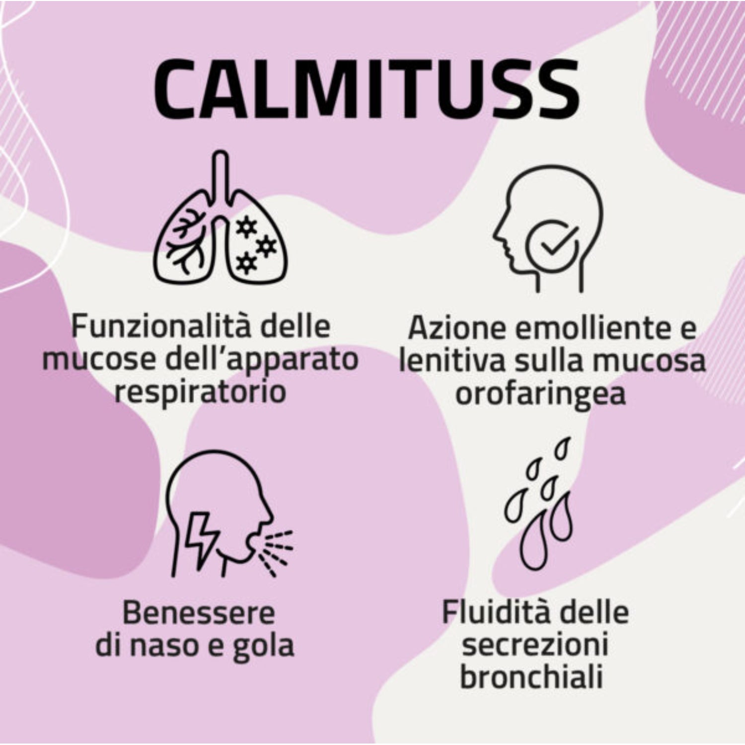 Nutriva Calmituss | Sciroppo Tosse Naturale Altea Edera Miele | 100ml