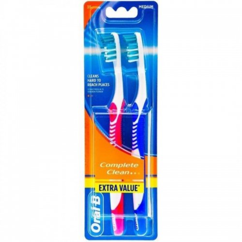 Oral-B Spazzolini Complete Clean 35 Medium Bipacco