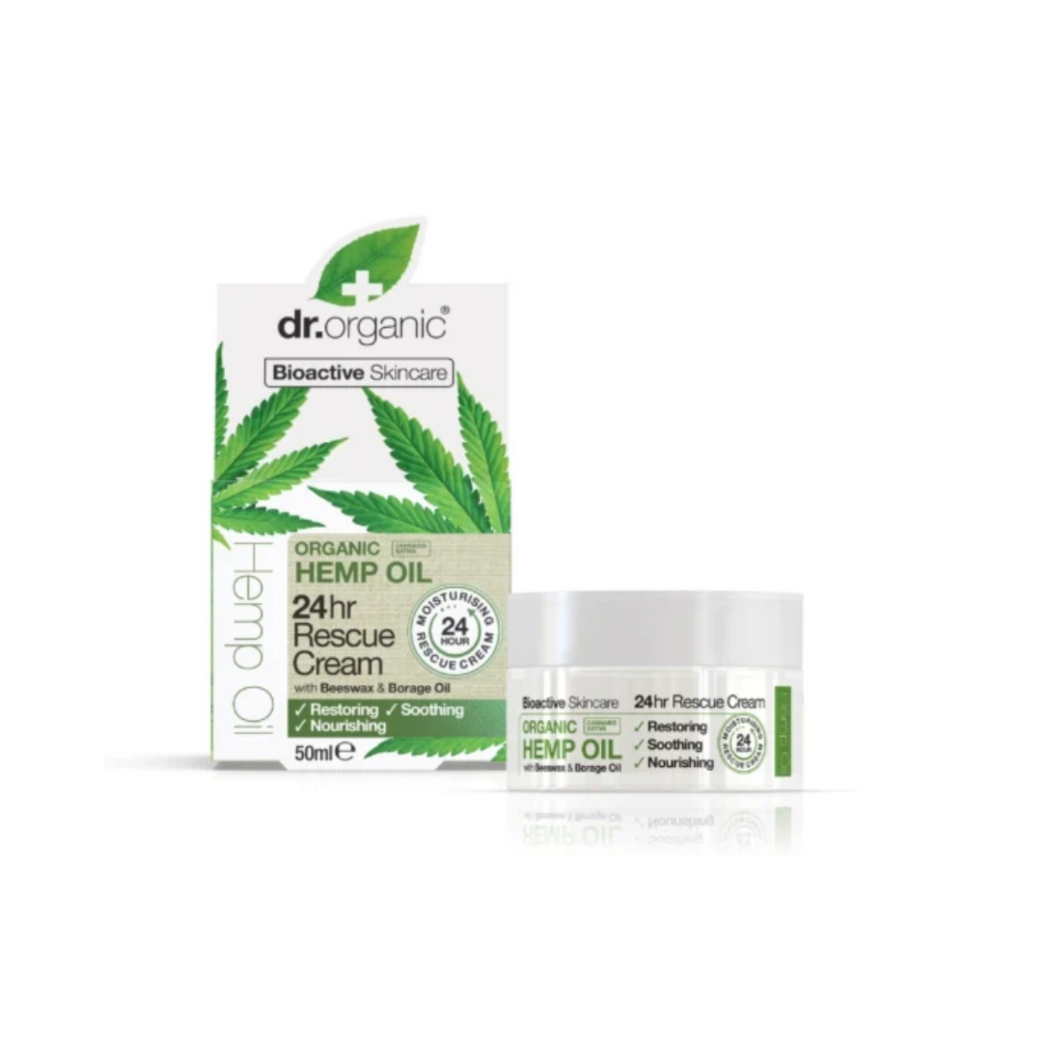 Dr. Organic Hemp Oil | Balsamo Capelli Rescue Rinforzante | 50 ml