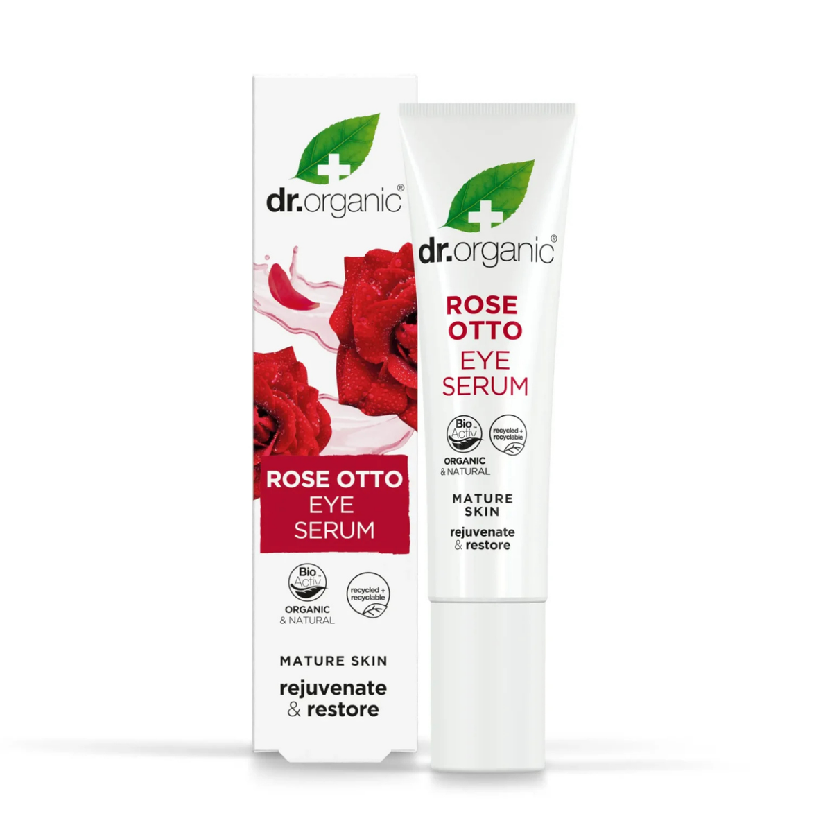 Dr. Organic Rose Otto | Siero Contorno Occhi Anti-Age Occhiaie e Borse | 15 ml  