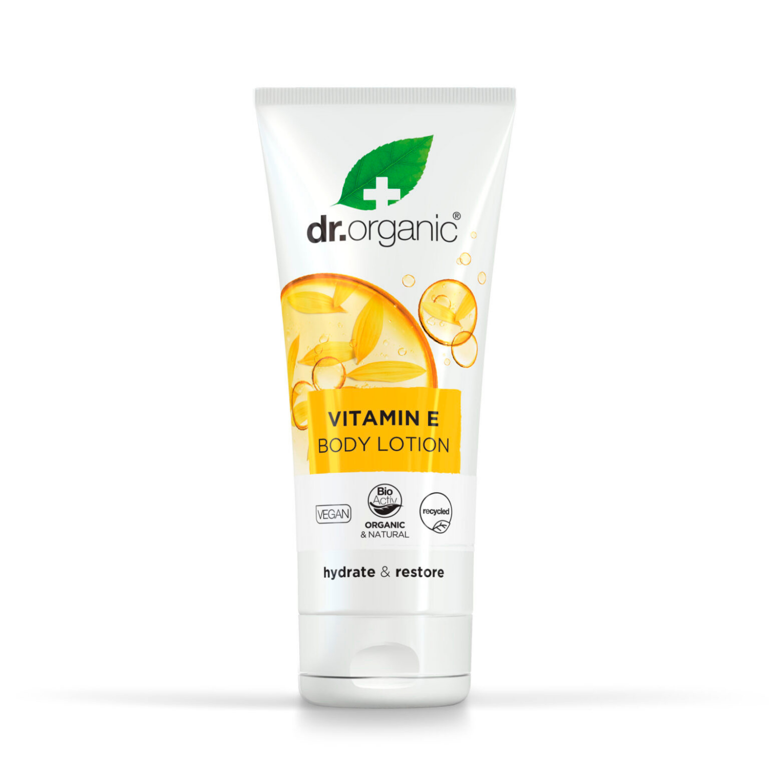 Dr. Organic Vitamina E | Lozione Corpo Idratante Intensiva Pelle Secca | 200 ml

