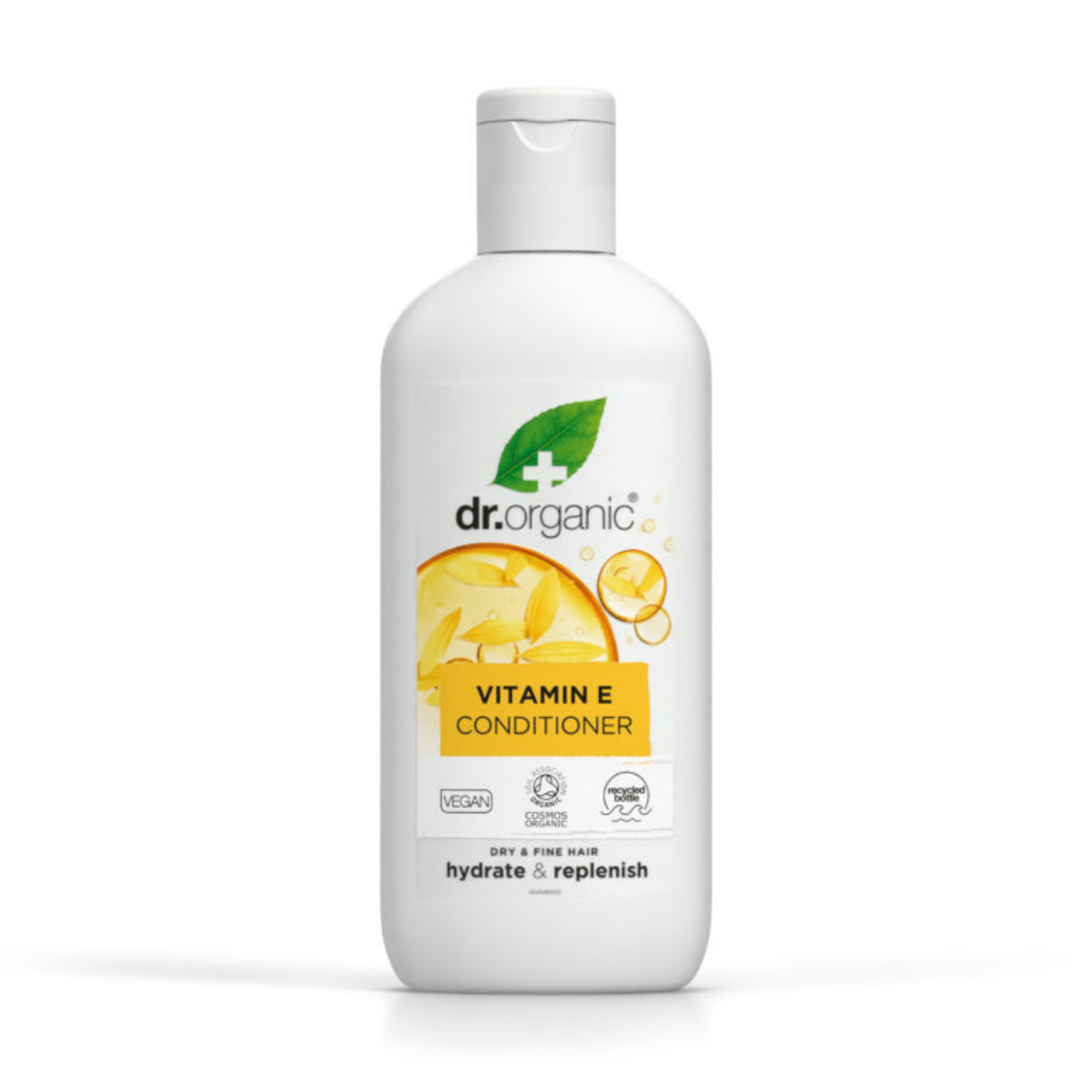 Dr. Organic Vitamina E | Balsamo Capelli Idratante Nutriente Tutti i Tipi | 265 ml