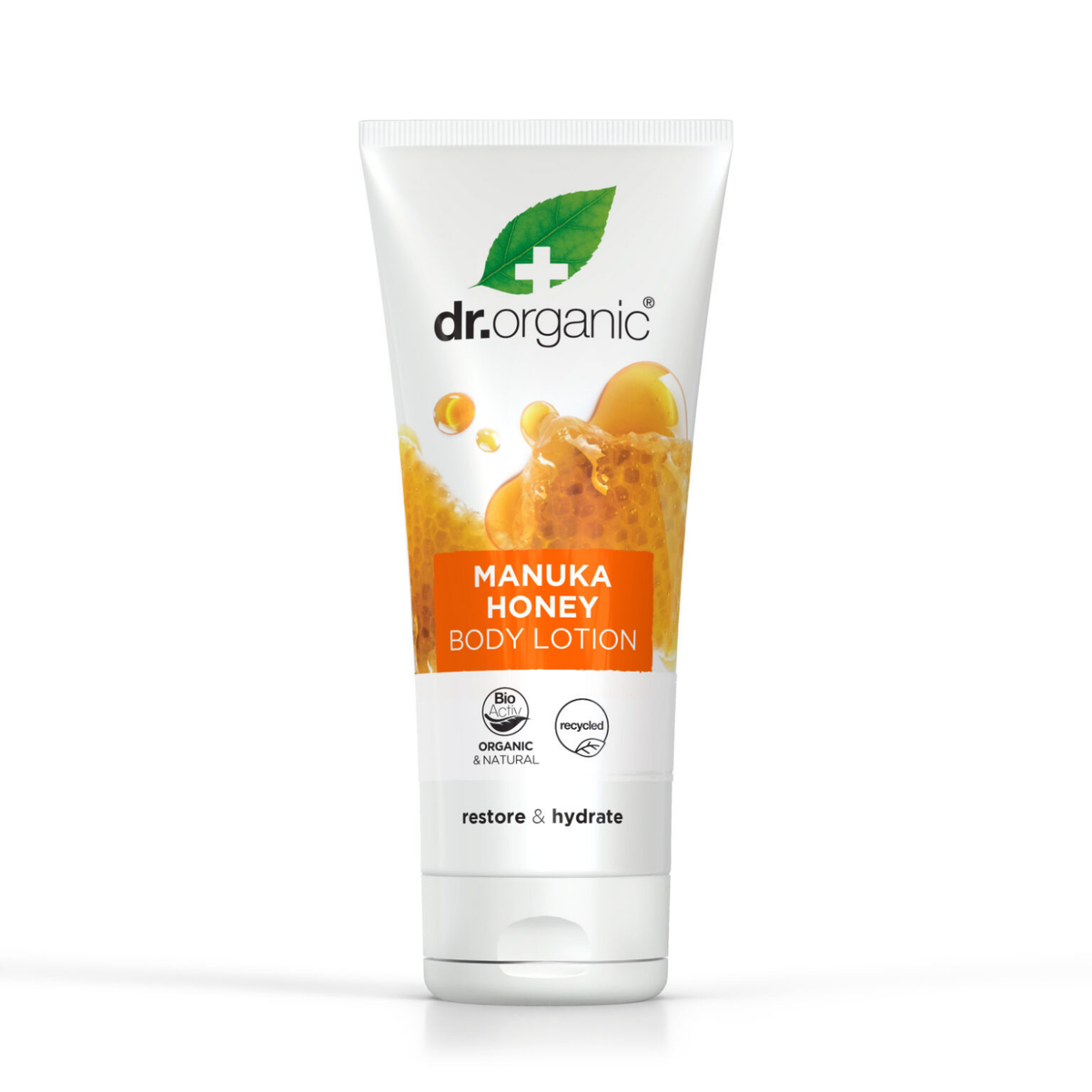 Dr. Organic Manuka Honey | Crema Corpo Riparatrice Intensiva Pelle Secca Sensibile | 200 ml  