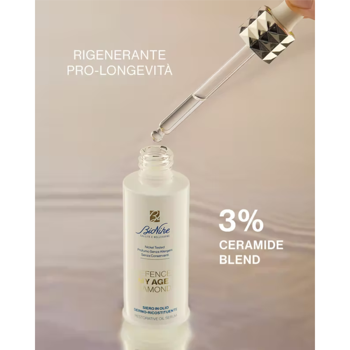 Bionike Defence My Age Diamond Siero In Olio Dermo-Ricostituente 30ml 2 