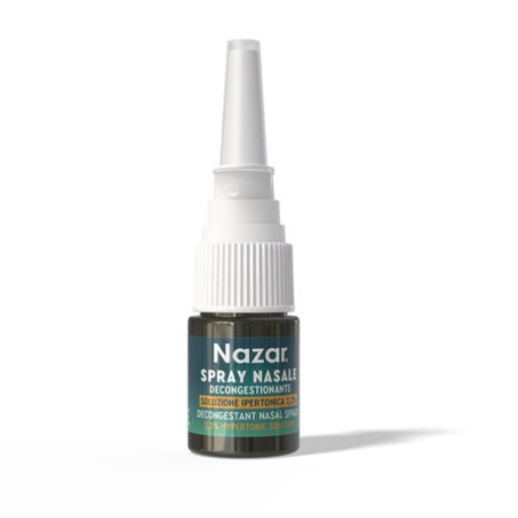 Nazar Spray Nasale Decongestionante Soluzione Ipertonica 2,2% 20ml 2