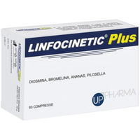 Linfocinetic Plus | Integratore Drenante Diosmina e Bromelina | 60 Compresse