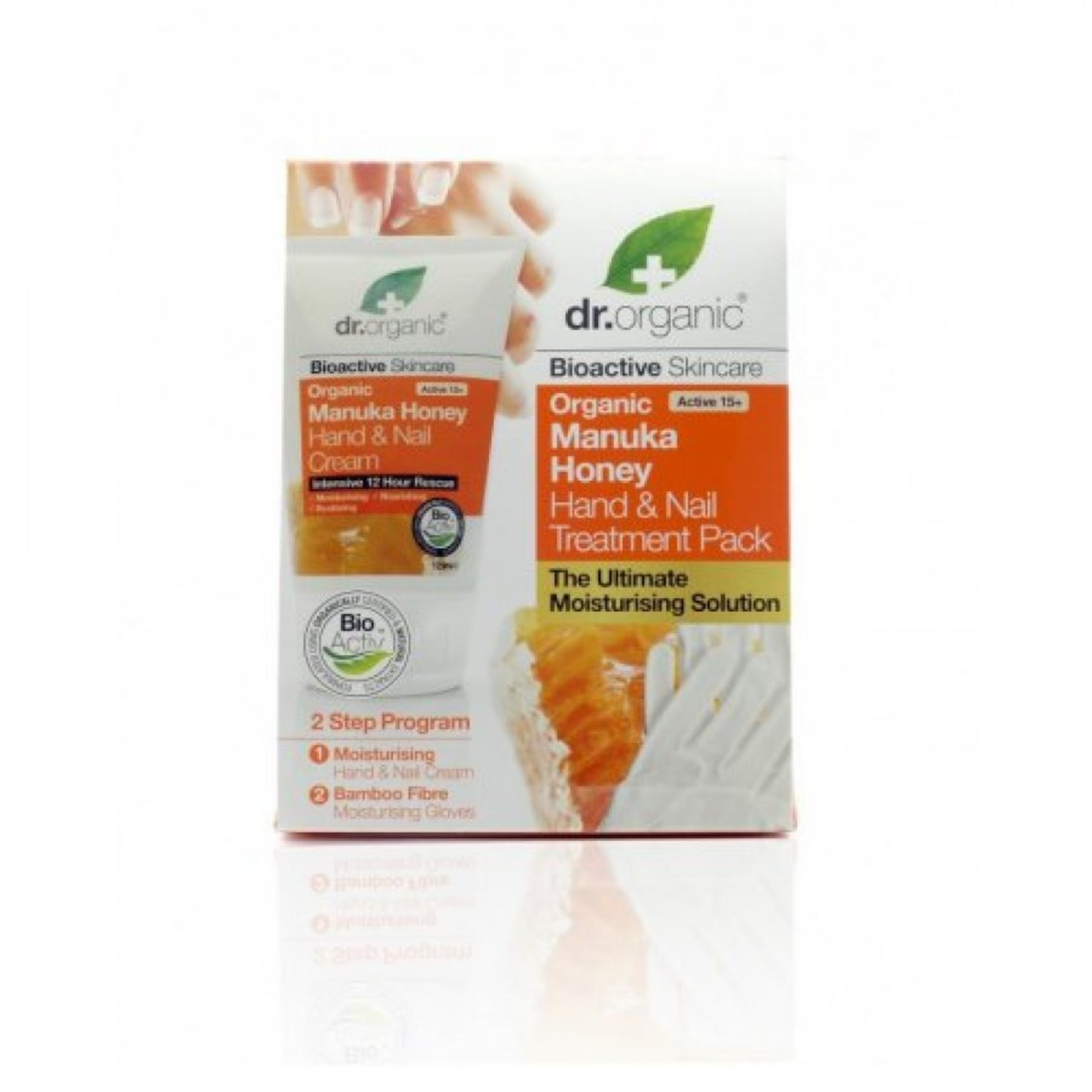 Dr. Organic Manuka Honey | Crema Mani con Guanto Special Pack Miele di Manuka | 100 ml