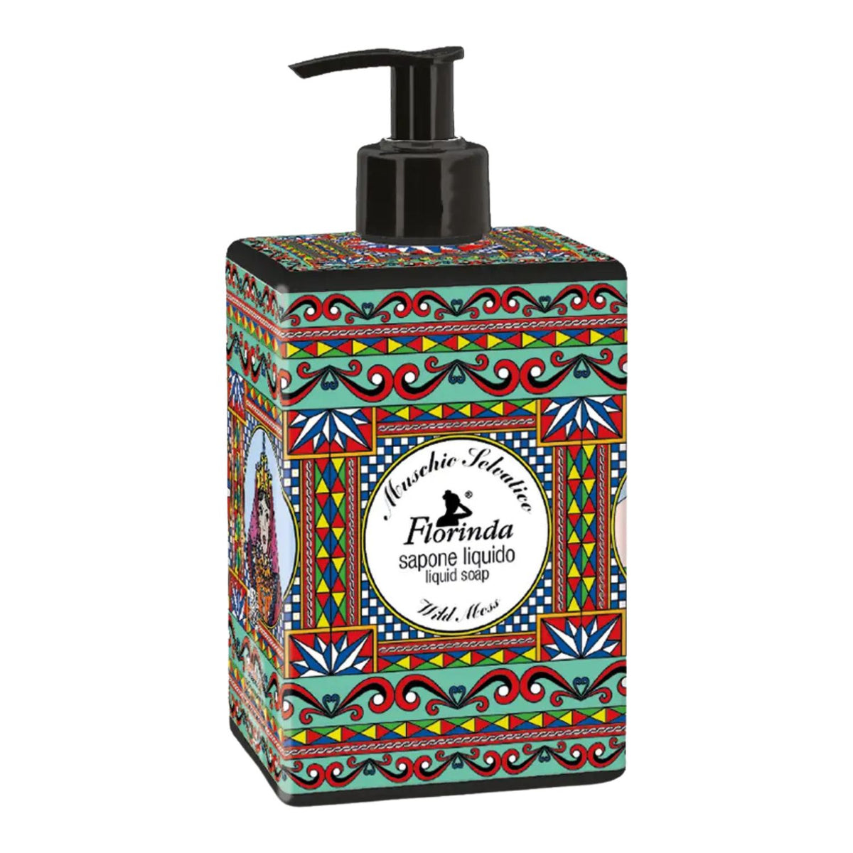 Florinda Botteghe del Sole | Sapone Liquido Muschio Selvatico | 500 ml  