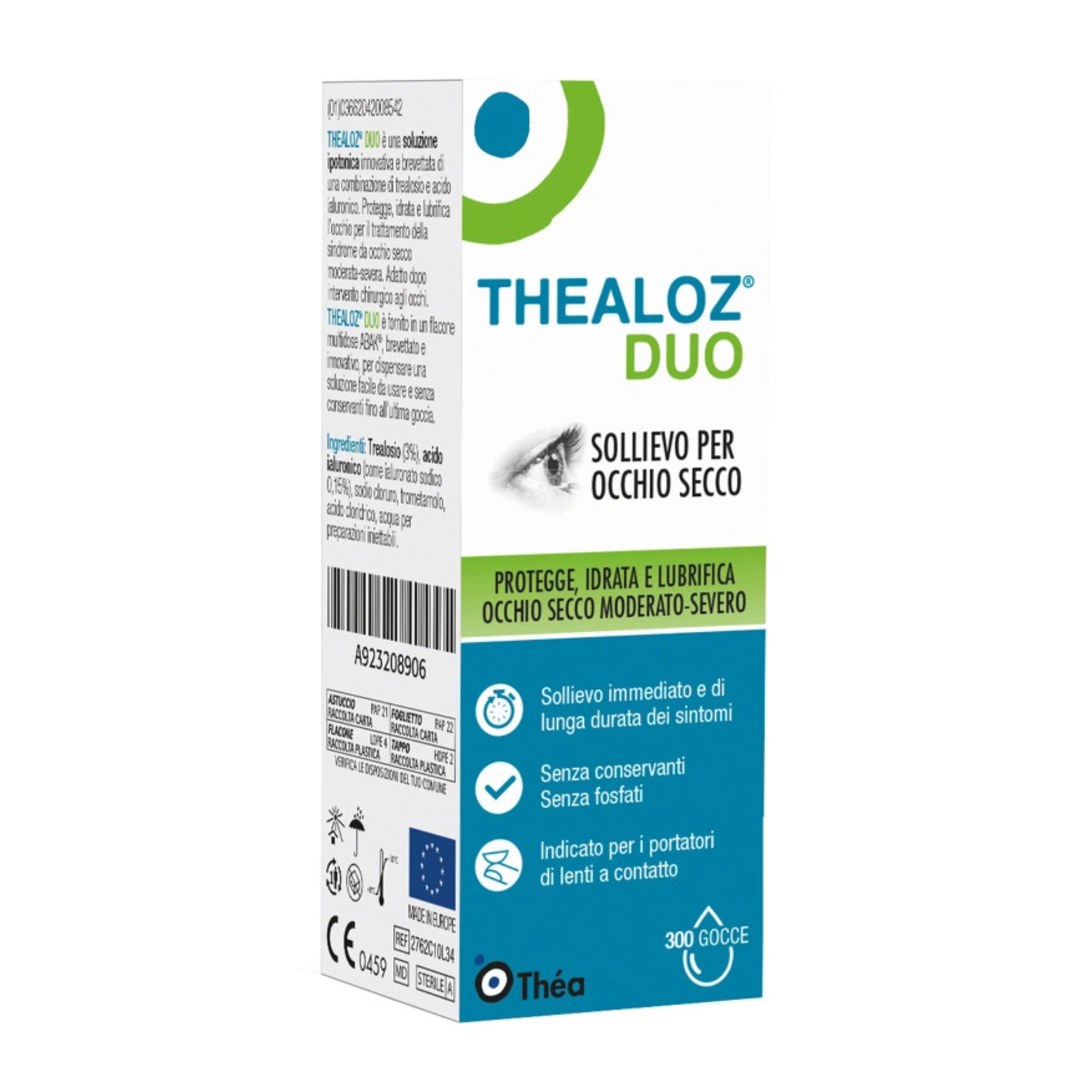 Thealoz Duo | Collirio per Occhi Secchi e Affaticati | 10 ml