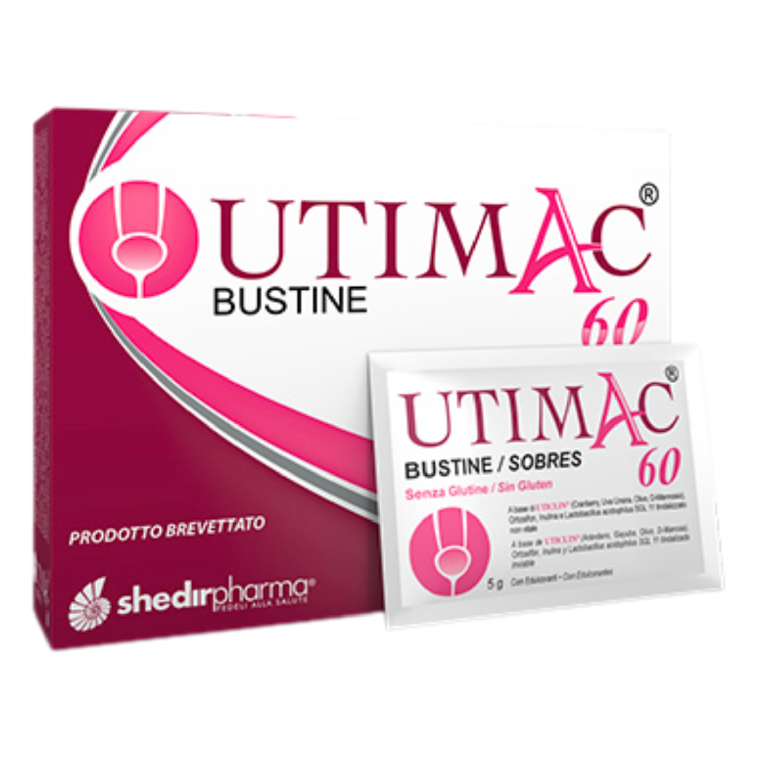 Utimac 60 | Integratore Per Favorire La Normale Funzionalità Delle Vie Urinarie | 14 Bustine