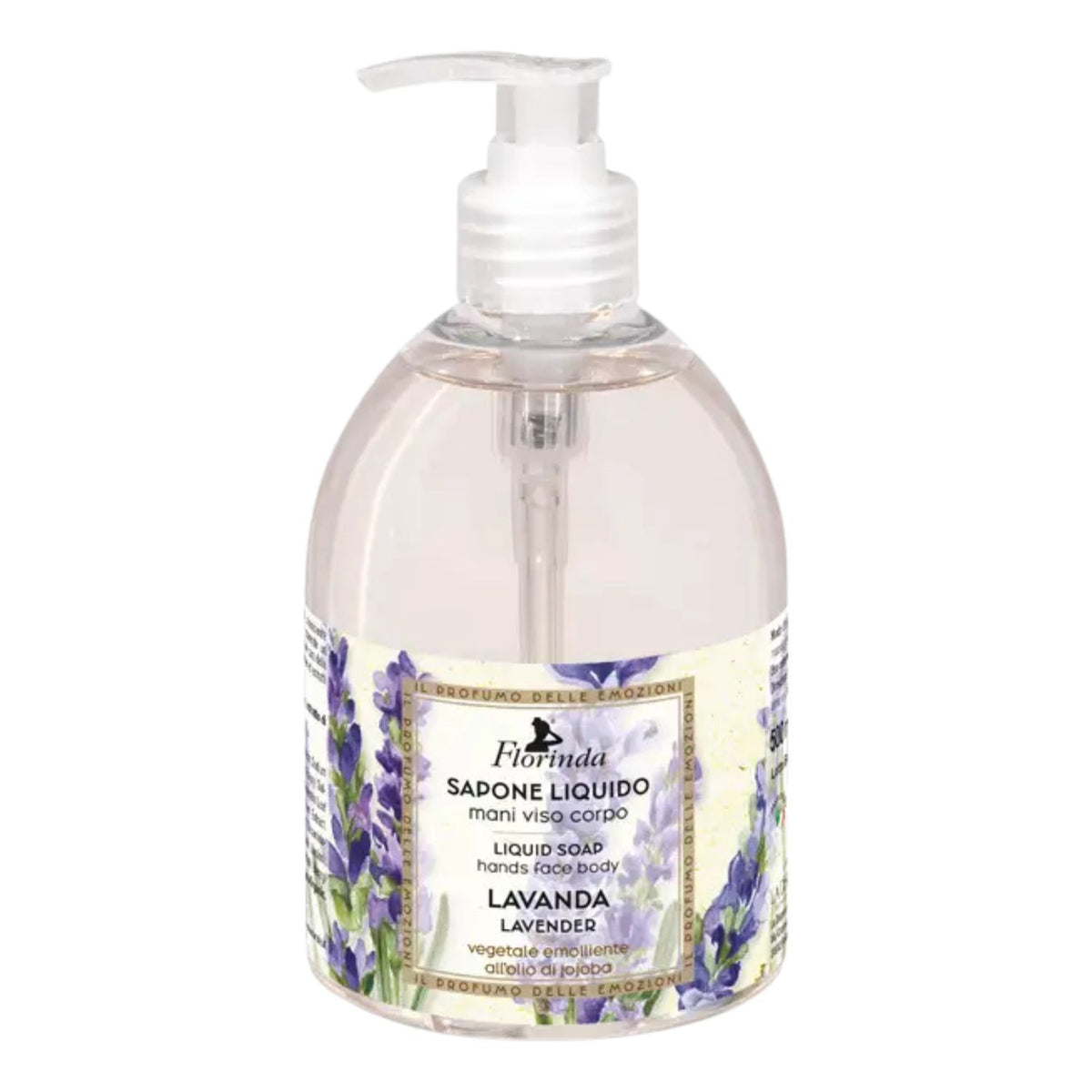 Florinda Lavanda | Sapone Liquido Mani Viso e Corpo | 500 ml  