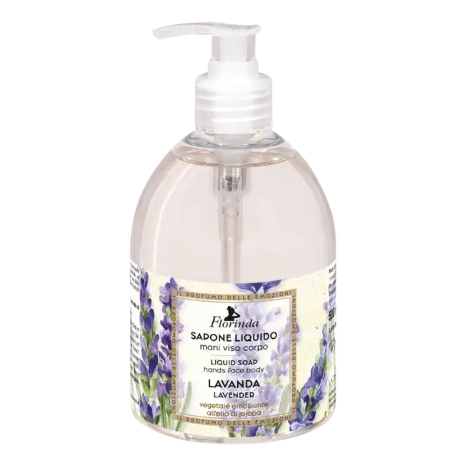 Florinda Lavanda | Sapone Liquido Mani Viso e Corpo | 500 ml
