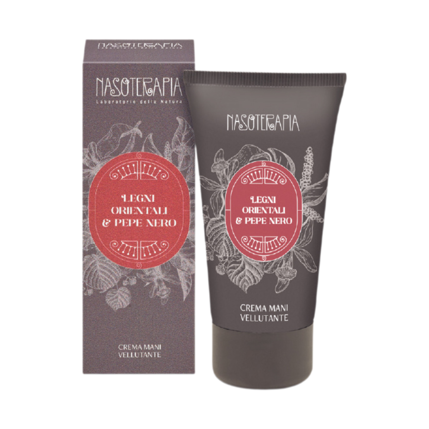Nasoterapia Crema Mani Legni Orientali & Pepe Nero 50ml