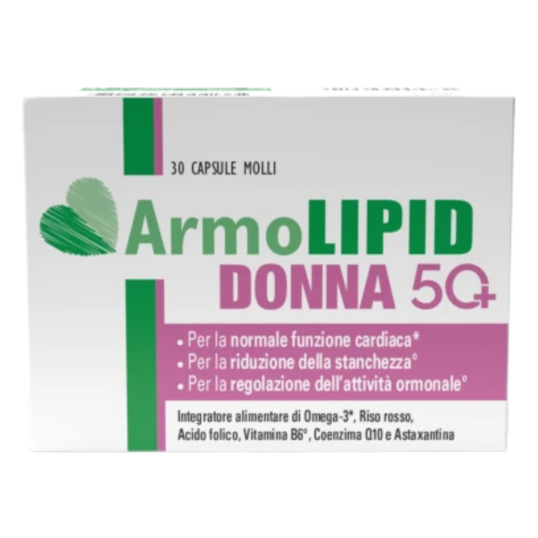 Armolipid Donna 50+ | Integratore Omega-3 e Monacolina K | 30 Capsule 2