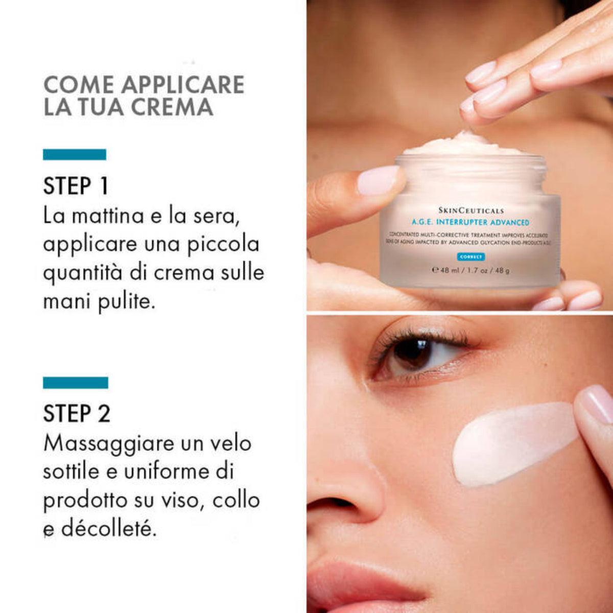SkinCeuticals A.G.E. Interrupter Advanced | Crema Viso Anti-Rughe Anti-Glicazione | 48ml 6 
