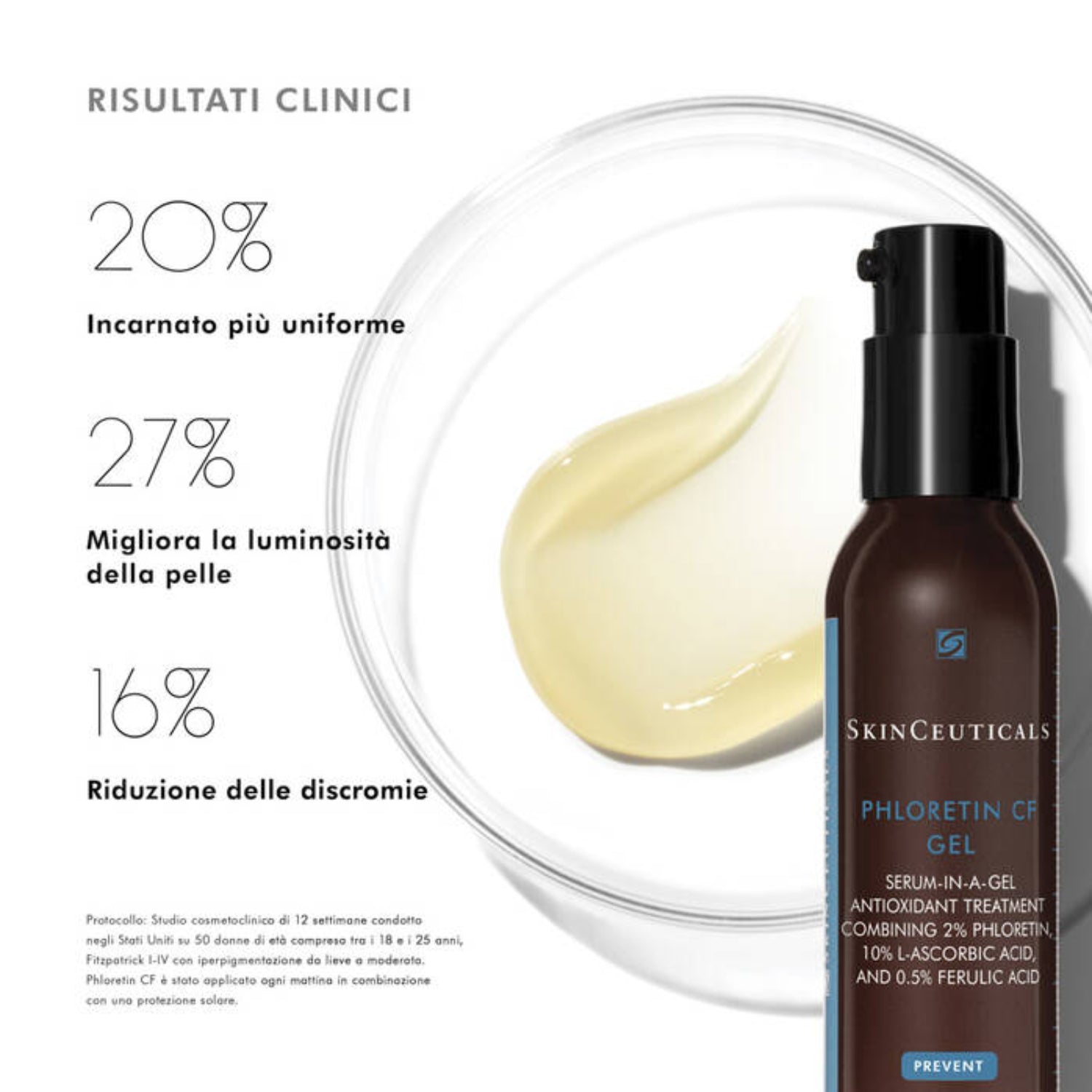 SkinCeuticals Phloretin CF Gel | Siero Vitamina C Antiossidante | 30ml 6