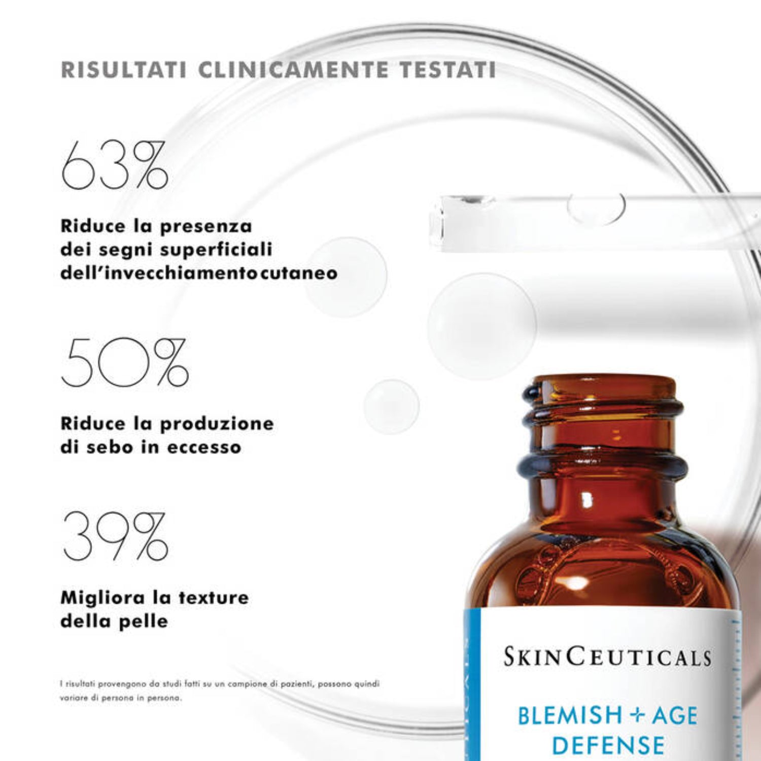 SkinCeuticals Blemish + Age Defense | Siero Viso Anti-Imperfezioni Pelle Grassa Acneica Matura | 30ml 3