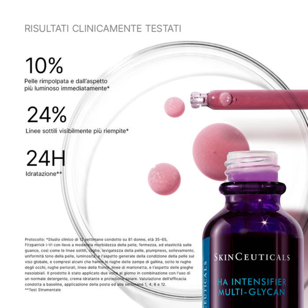 SkinCeuticals HA Intensifier Multi-Glycan | Siero Viso Acido Ialuronico Rimpolpante | 30ml 4 