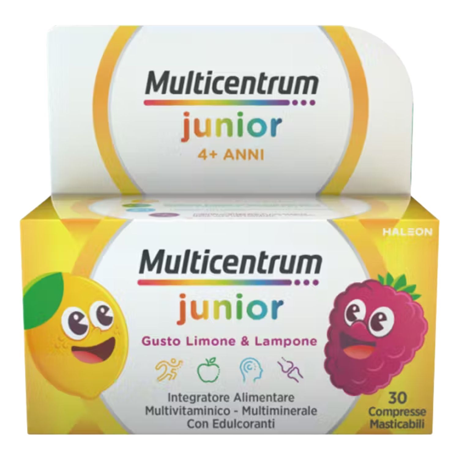 Multicentrum Junior | Integratore Multivitaminico Bambini | 30 Compresse Masticabili
