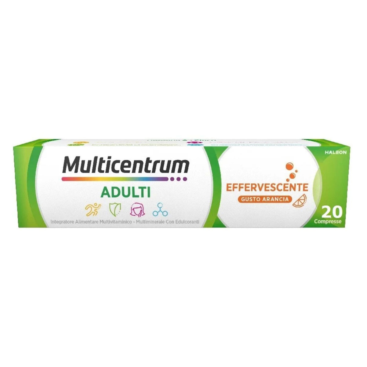 Multicentrum Adulti Effervescente | Integratore Multivitaminico | 20 Compresse  