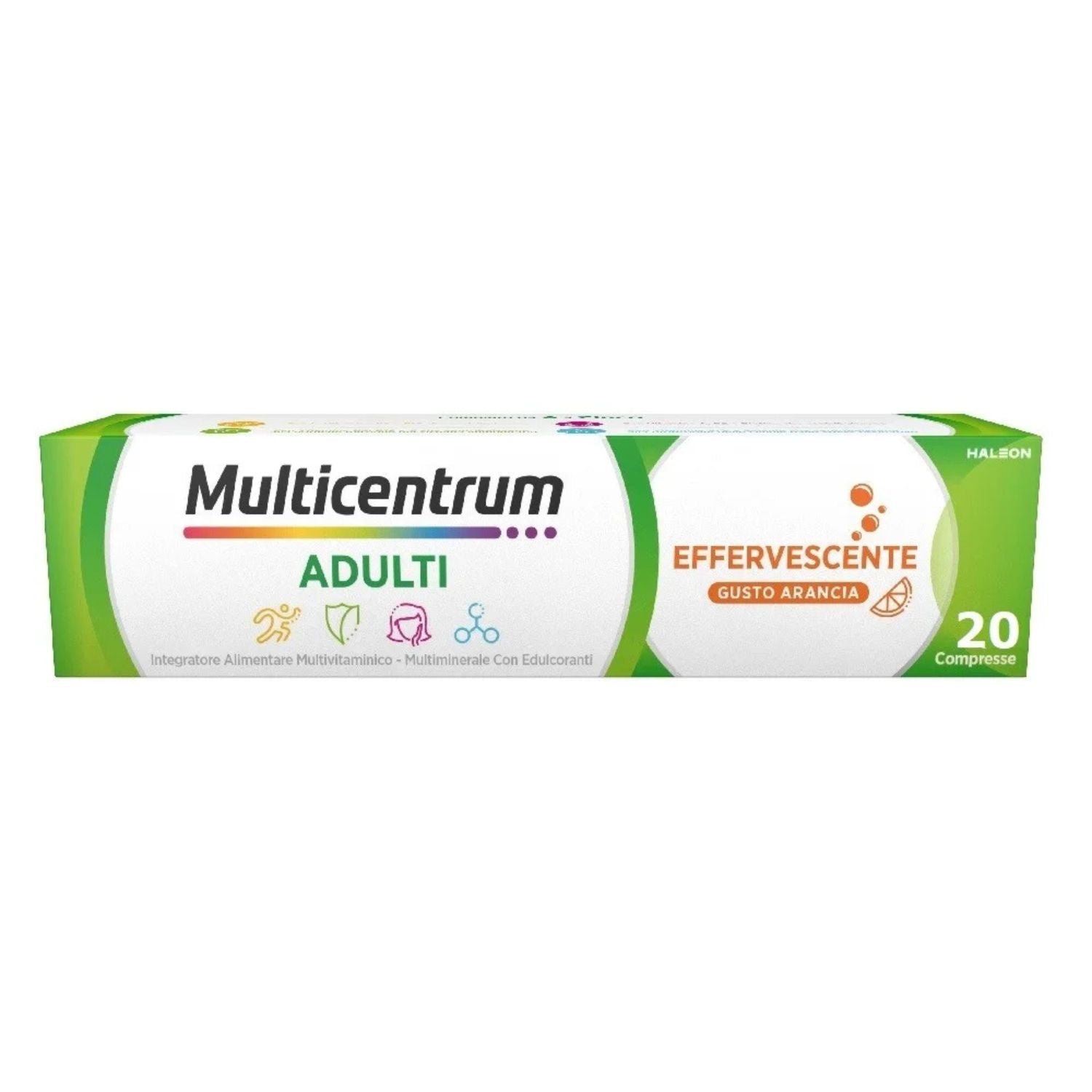 Multicentrum Adulti Effervescente | Integratore Multivitaminico | 20 Compresse
