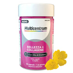 Multicentrum Bellezza & Collagene | Integratore Pelle Capelli Unghie | 30 Capsule  