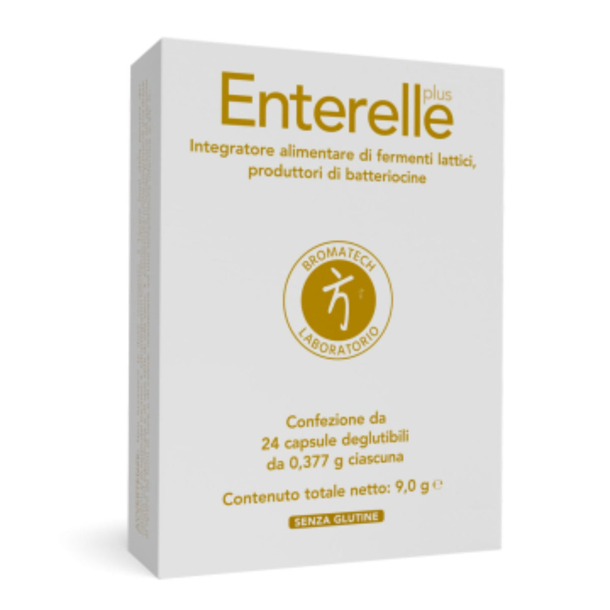 Enterelle Plus | Fermenti Lattici Produttori di Batteriocine | 24 Capsule  