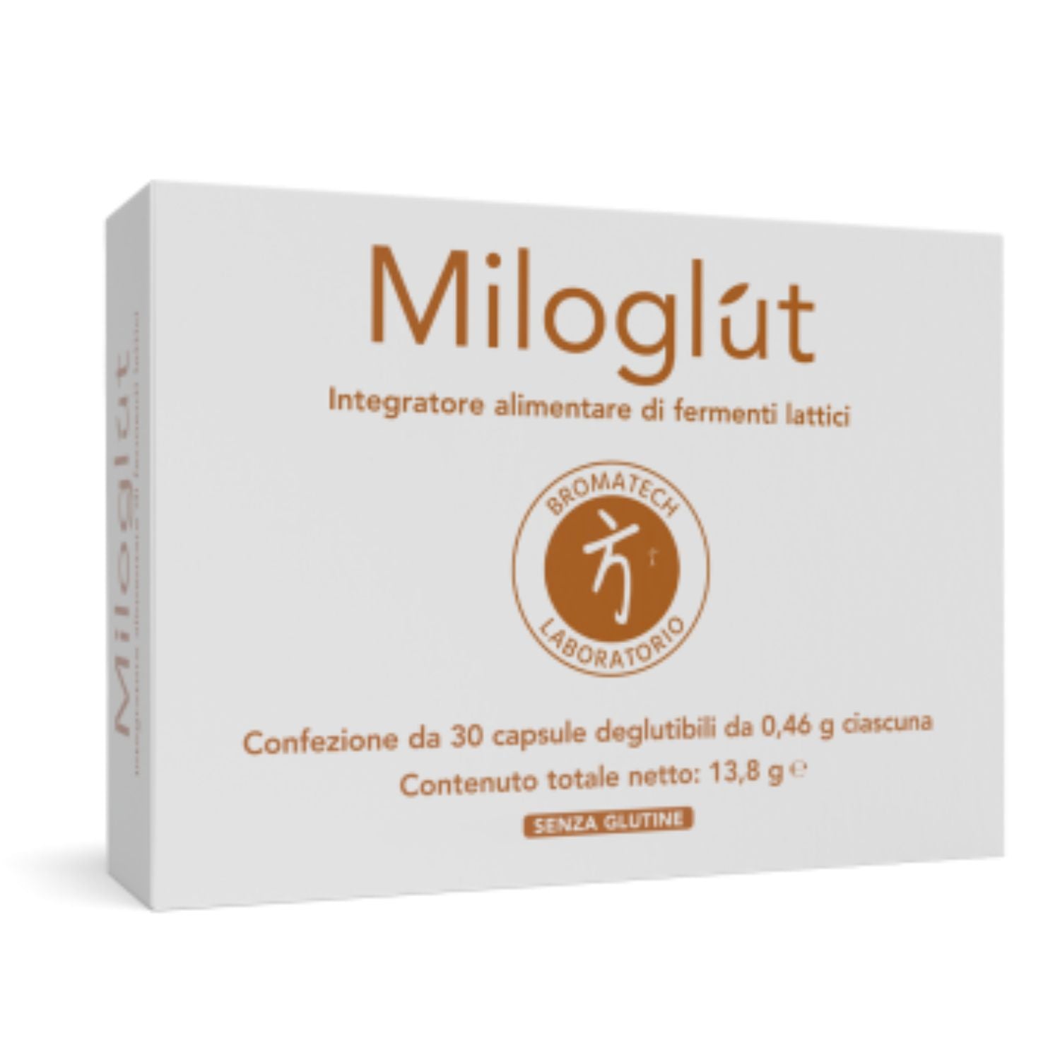 Miloglut | Fermenti Lattici Lactobacillus Flora Intestinale | 30 Capsule
