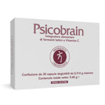 Psicobrain | Fermenti Lattici Stress Sonno con Escolzia | 30 Capsule  