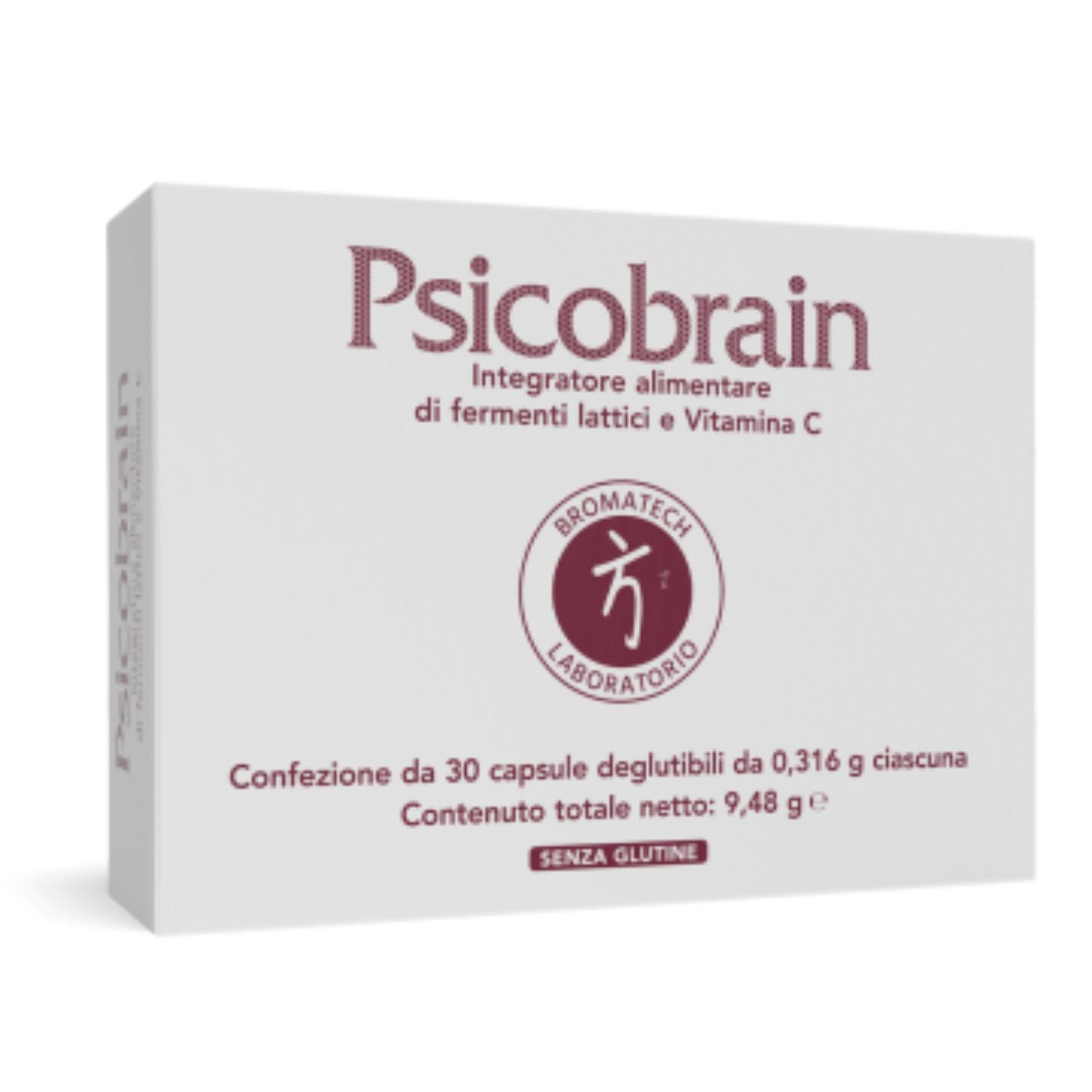 Psicobrain | Fermenti Lattici Stress Sonno con Escolzia | 30 Capsule

