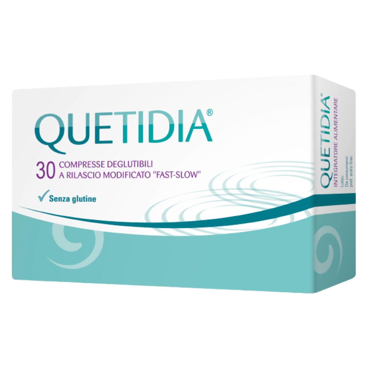 Quetidia | Integratore Rilassamento e Benessere Mentale L-Teanina | 30 Compresse