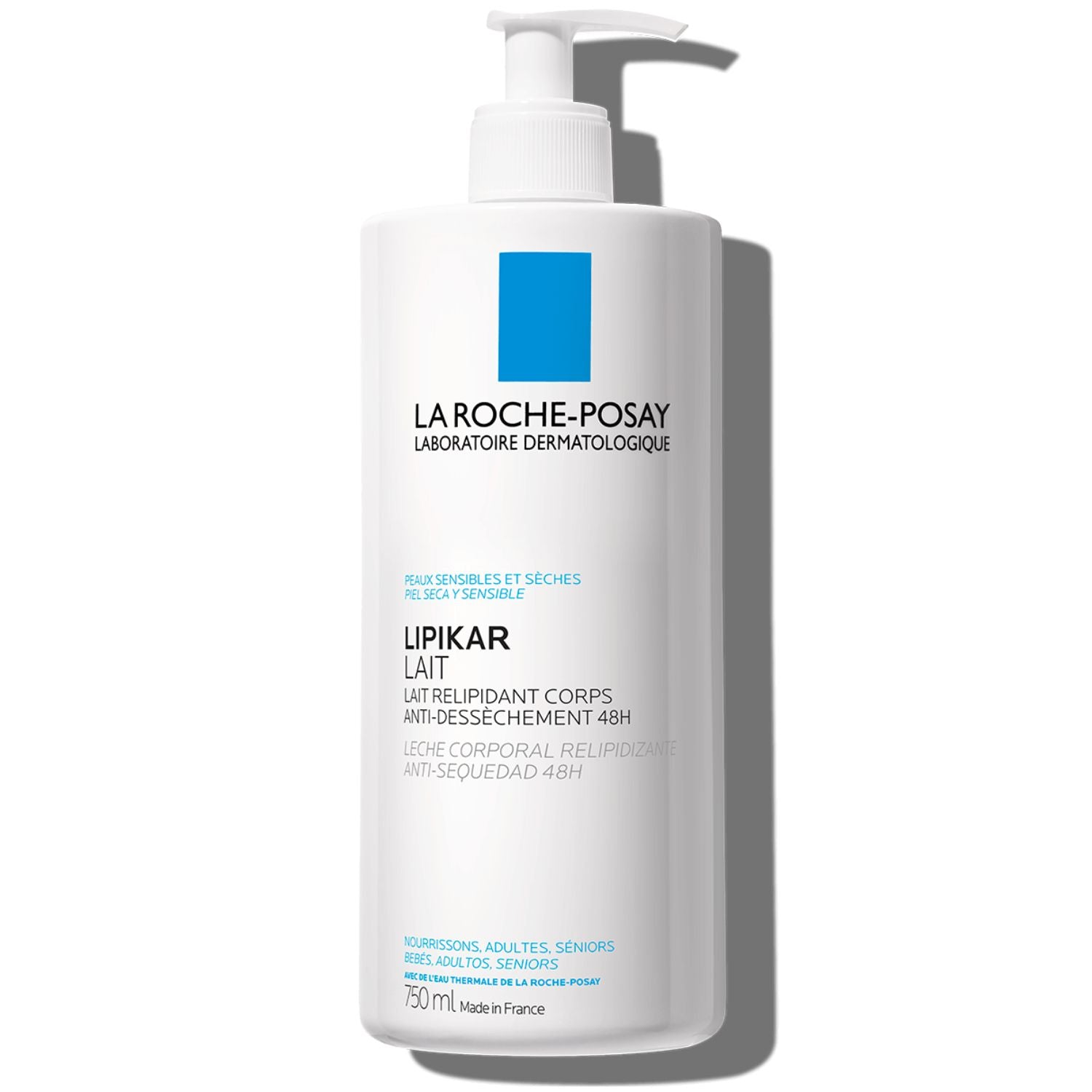 La Roche Posay Lipikar Lait | Latte Corpo Idratante 48h Pelle Secca | 750ml