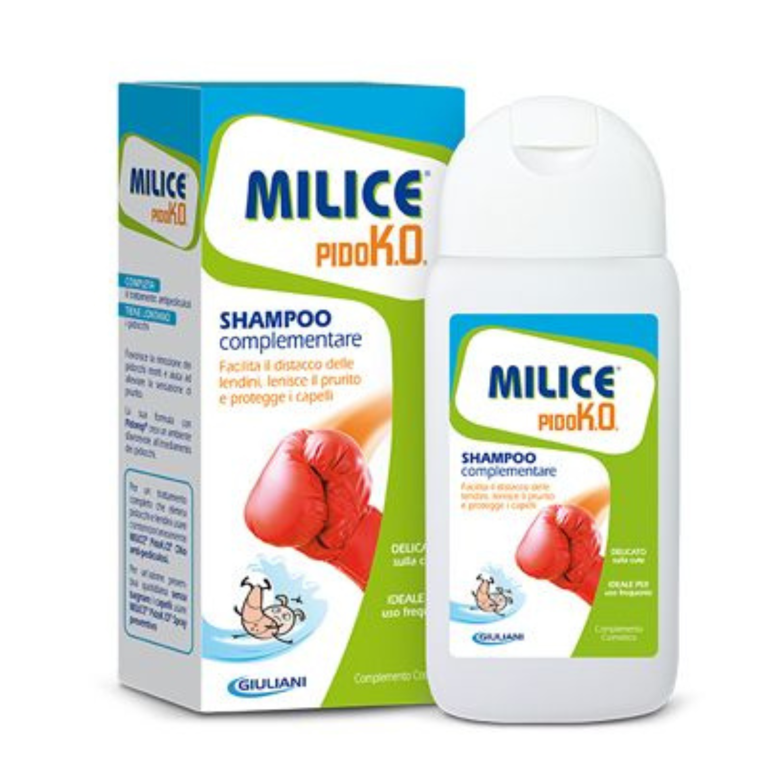Milice PidoK.O. | Shampoo Complementare Antipidocchi Pidorep | 150ml