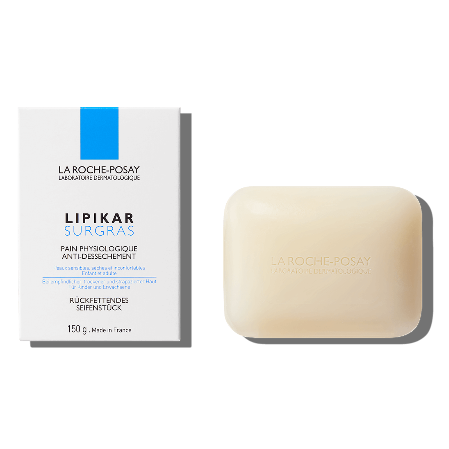 La Roche Posay Lipikar Surgras | Pane Detergente Relipidante Pelle Secca | 150g 2