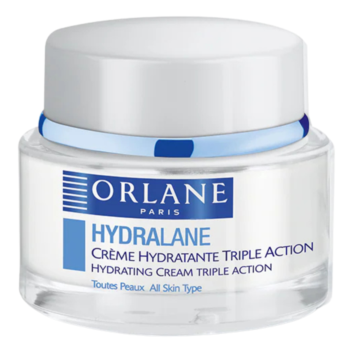 Orlane Hydralane Crème Hydratante Triple Action | Crema Viso Idratante Tutti i Tipi di Pelle | 50ml  