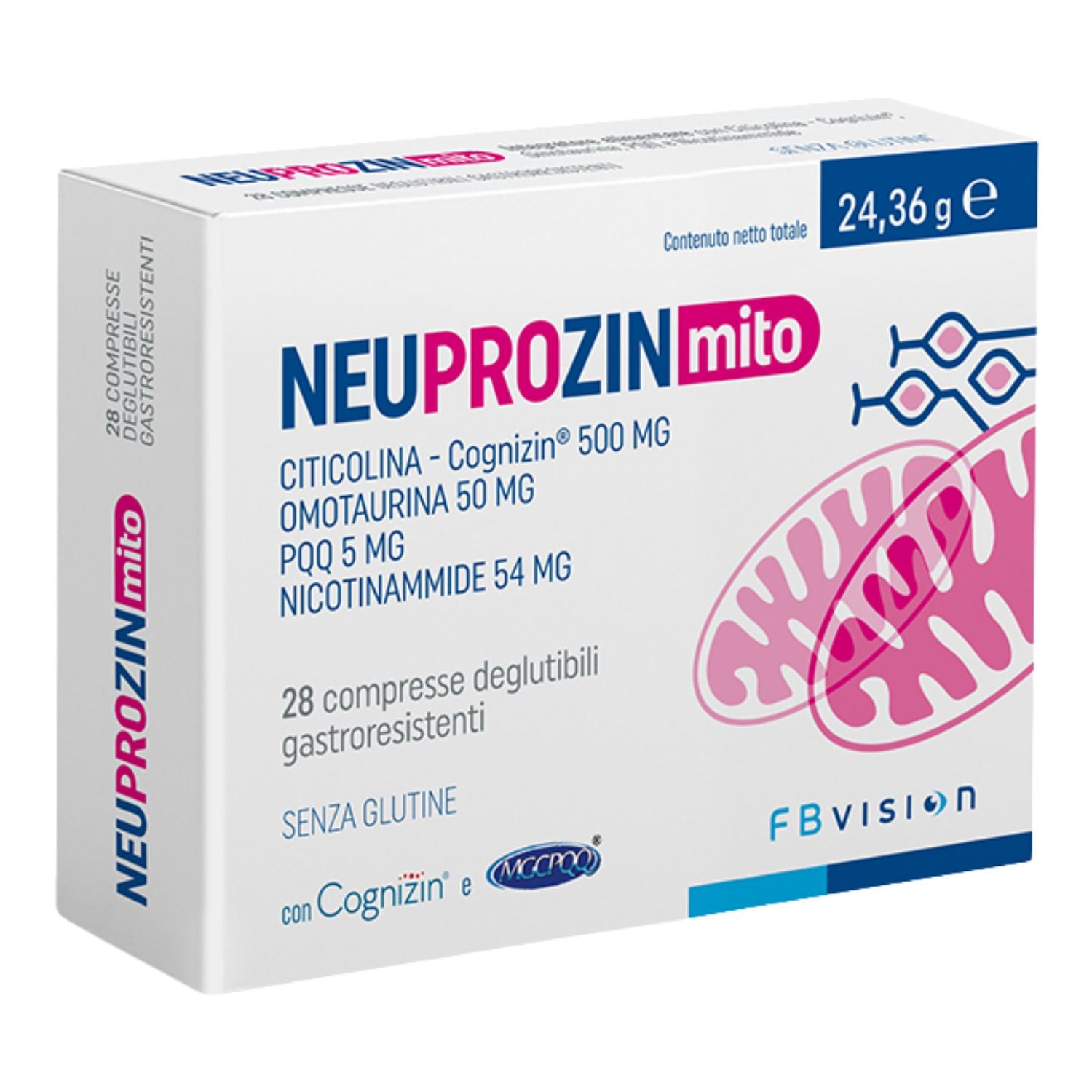 Neuprozin Mito | Integratore Sistema Nervoso | 28 Compresse