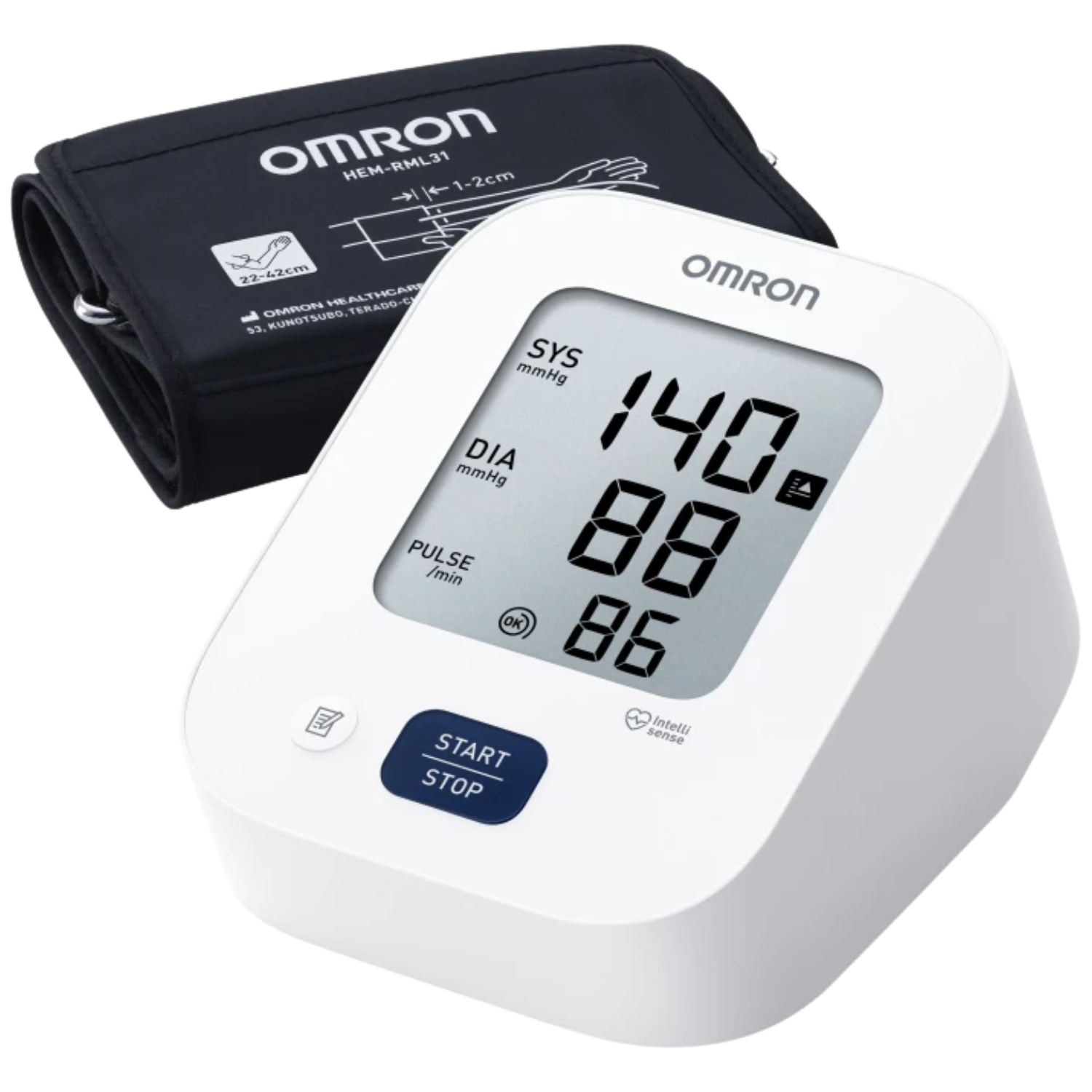OMRON M2+ | Misuratore Pressione Braccio Bracciale Largo | 1 Pezzo 2