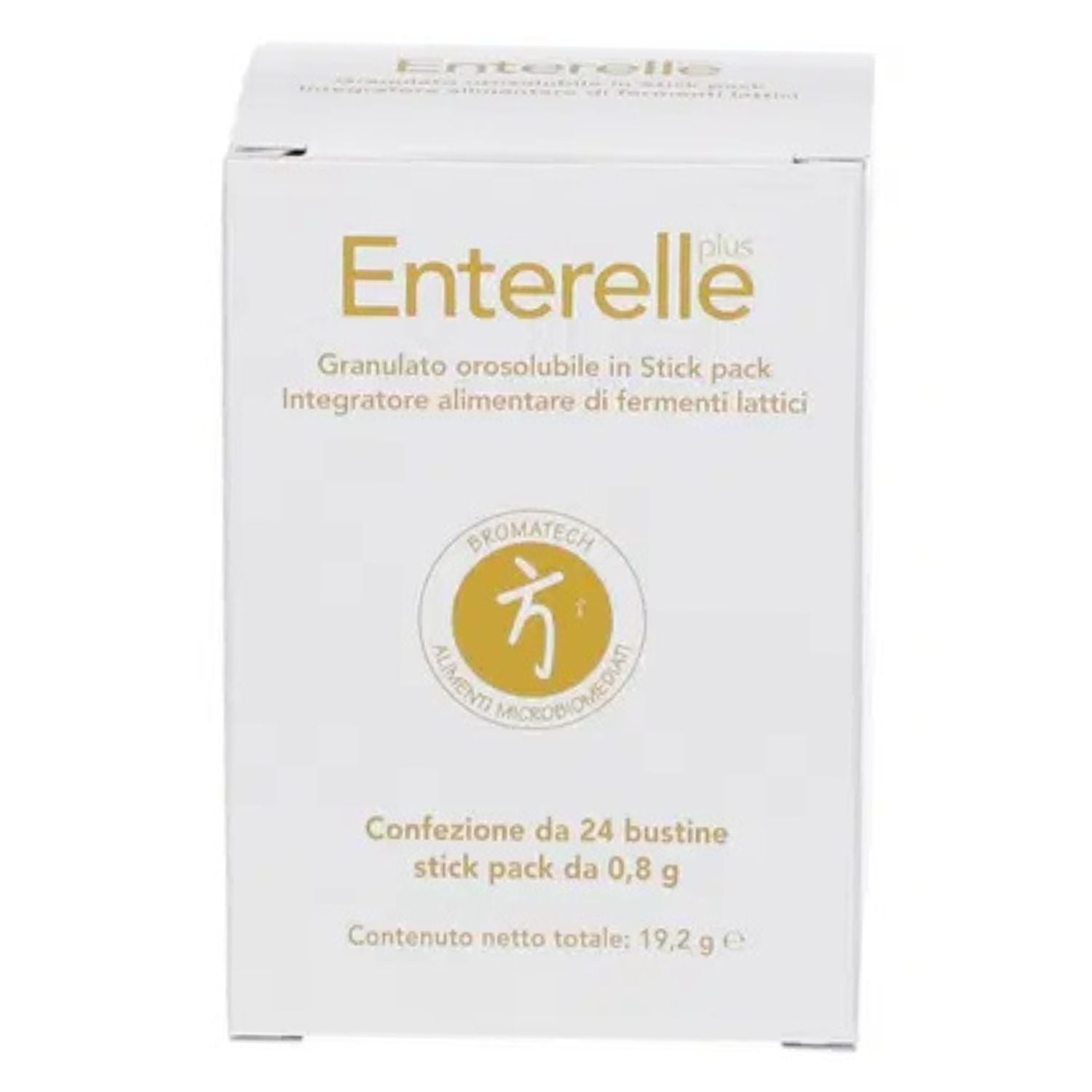 Enterelle Plus | Fermenti Lattici Orosolubili Batteriocine | 24 Stick
