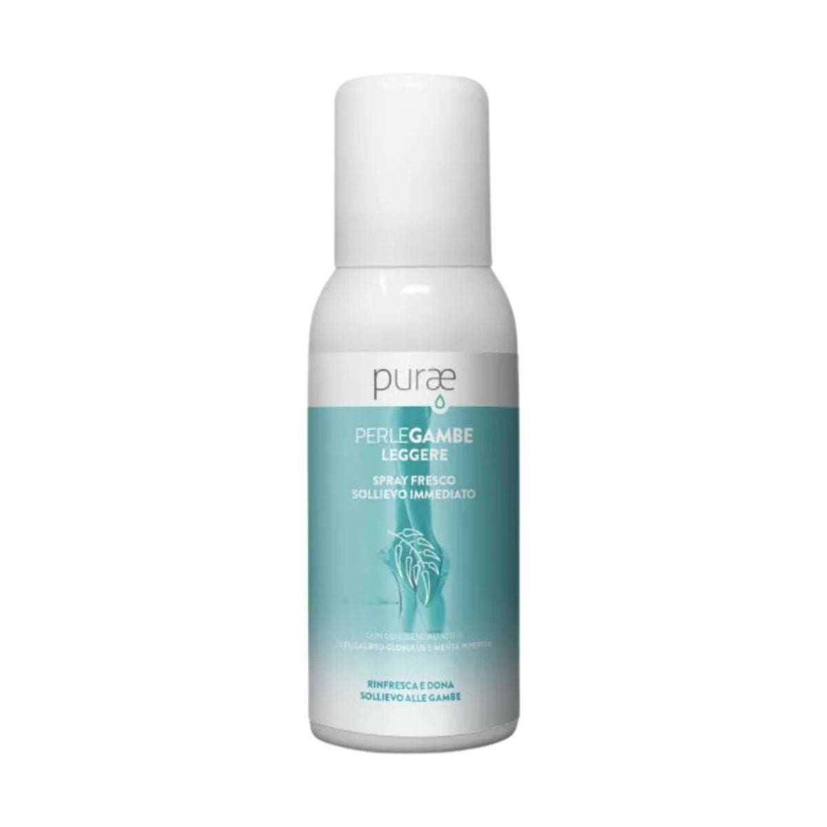 Purae Perlegambe | Spray Fresco Gambe Leggere Sollievo Immediato | 60ml  
