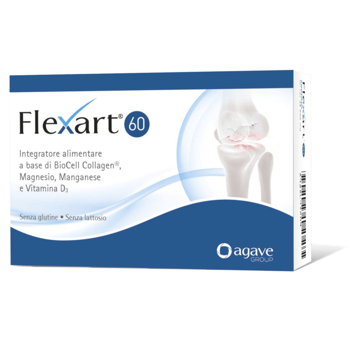 Flexart 60 | Integratore Ossa e Tessuti Connettivi BioCell Collagen | 60 Compresse  