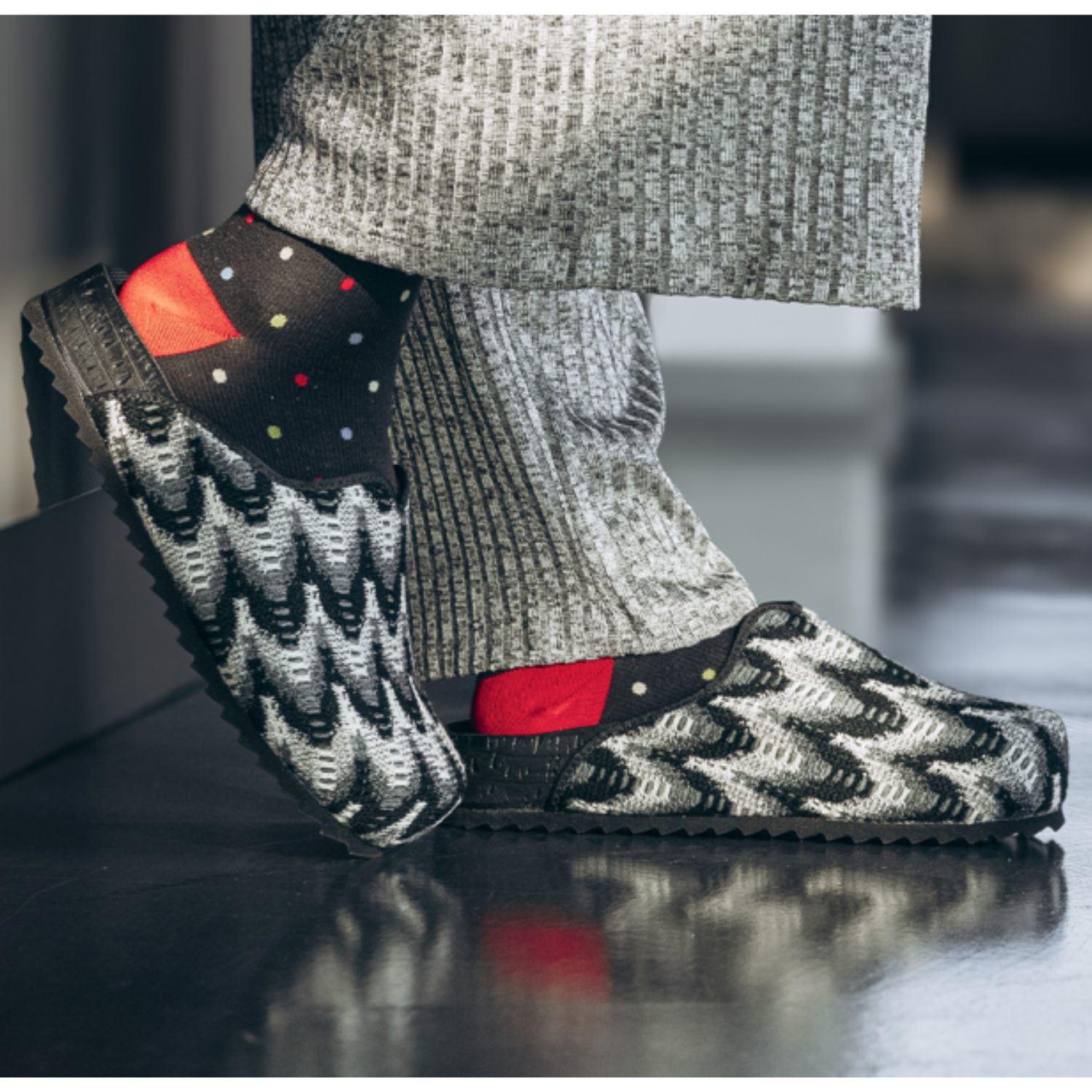 Woodstock Soft Miss Black/White | Calzatura Ortopedica Donna Detraibile | 37/38