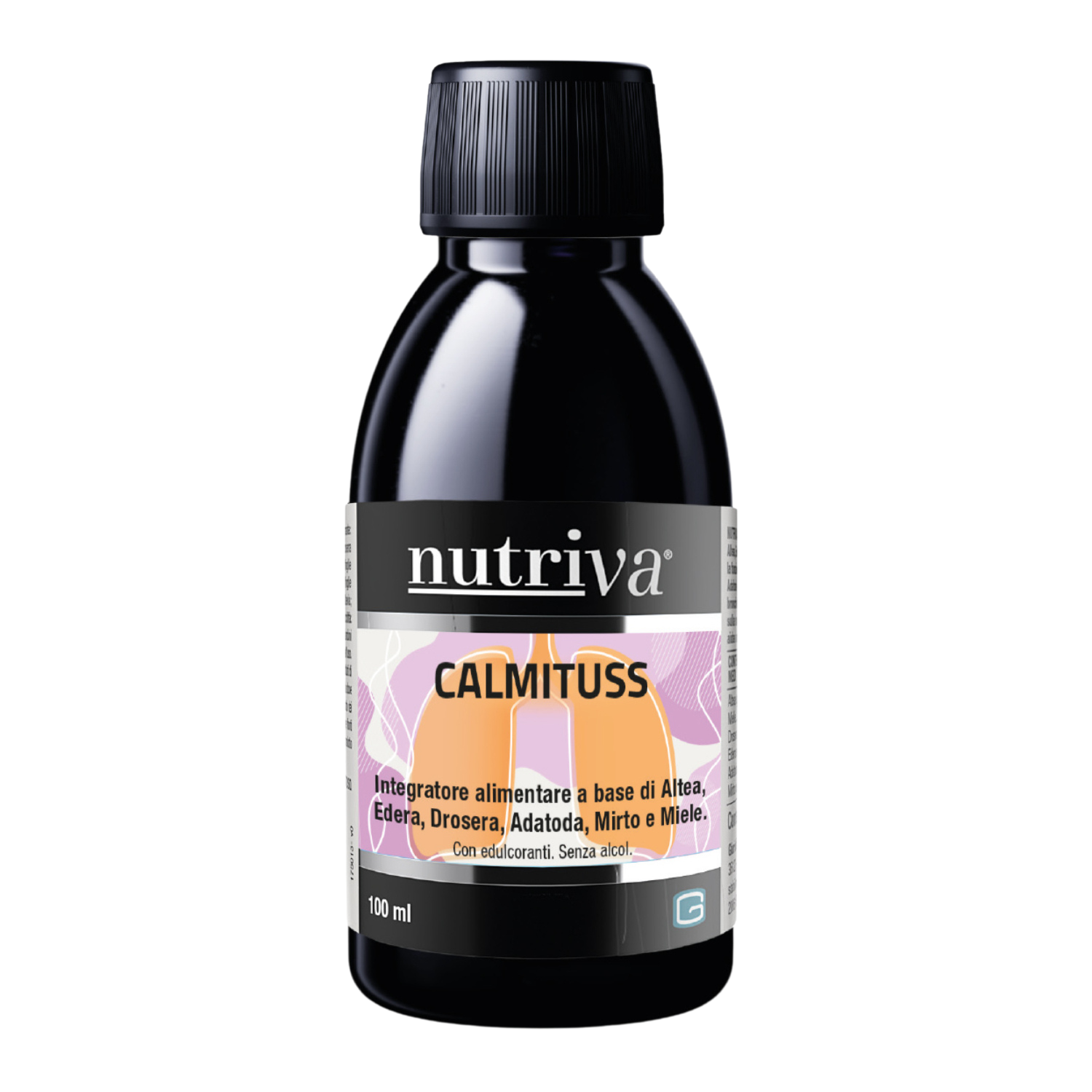 Nutriva Calmituss | Sciroppo Tosse Naturale Altea Edera Miele | 100ml