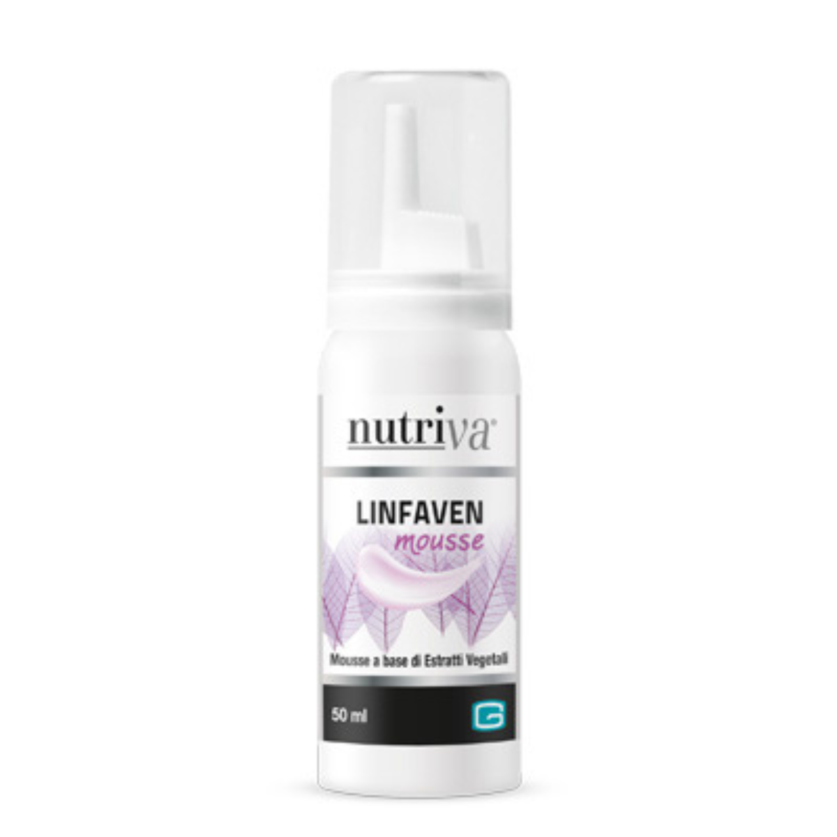 Nutriva Linfaven Mousse | Mousse Gambe Pesanti con Mirtillo Ippocastano Centella | 50ml  