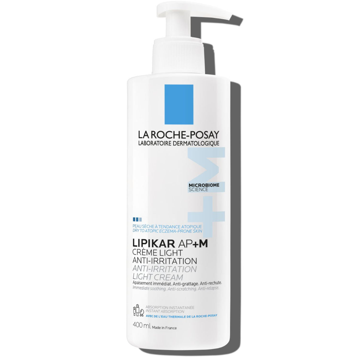 La Roche Posay Lipikar AP+M Balsamo Leggero | Balsamo Anti-Prurito Pelle Atopica | 400ml  